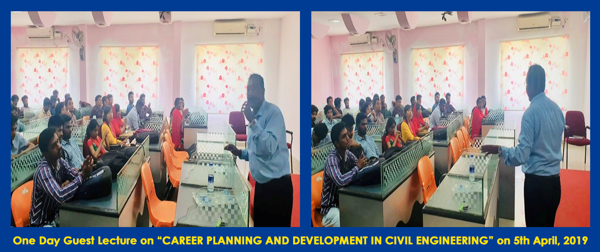 One Day Guest Lecture on Career Planning and Development in Civil Engineering