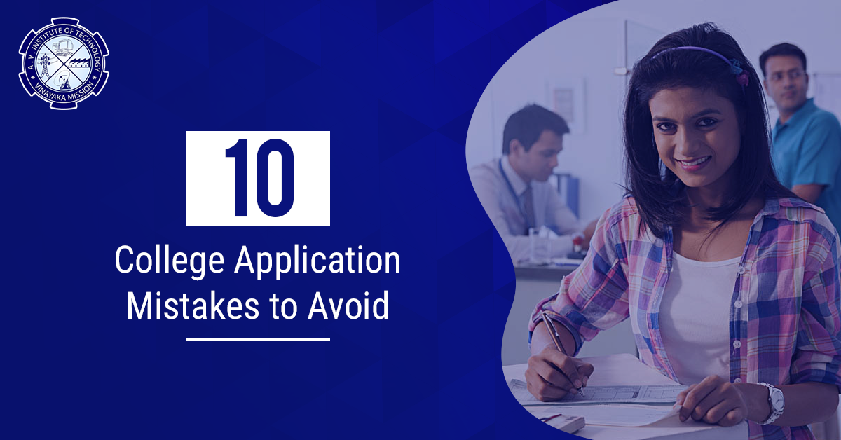 10 College Application Mistakes to Avoid