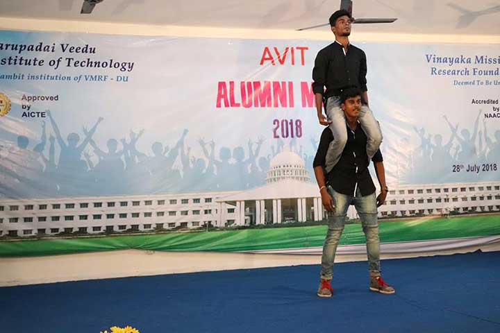 Stunt in AVIT Alumni Meet 2018