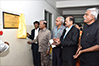 Chief guest Mr. M. Thirumalai kumar opening the plaque of the DCS-COMOS Facility
