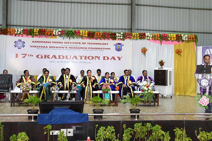 Addressing in AVIT Graduation Day Celebration
