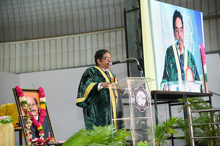 Addressing in 17th AVIT Graduation Day Celebration 2018
