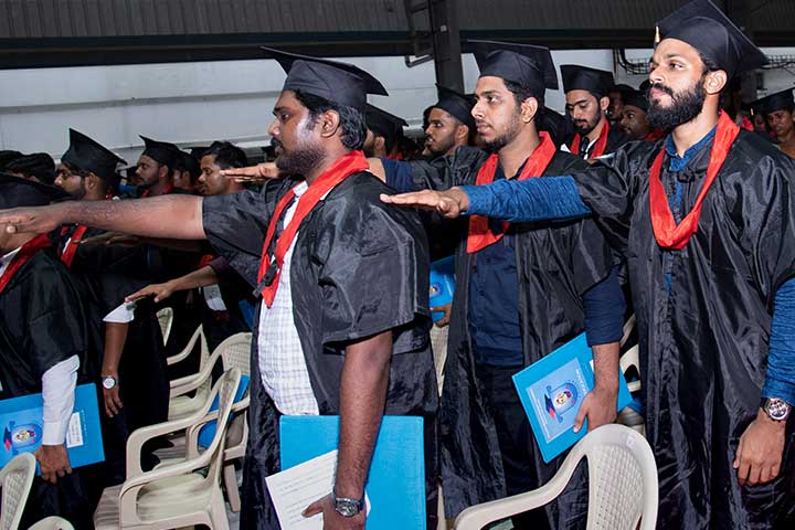 AVIT graduated students promising in the 17th Graduation Day Celebration 2018
