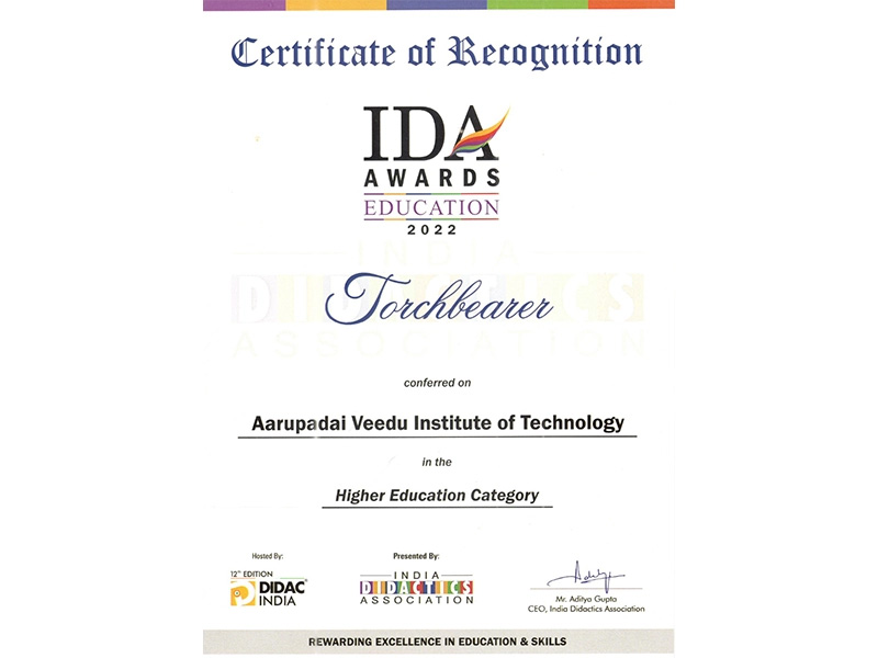 idaawards 2022, AV Campus