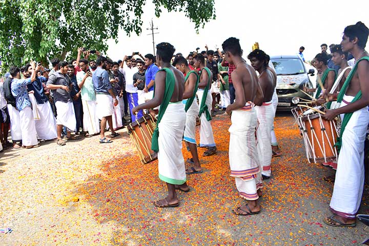 Onam festival celebration at AVIT

