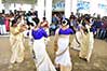 AVIT girl students dancing in the occasion of onam festival 2018