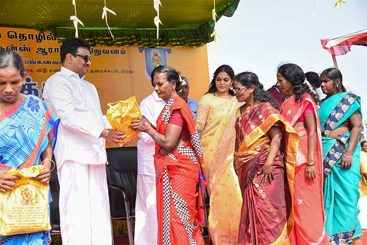 Honouring in AVIT Pongal Celebration- 2019
