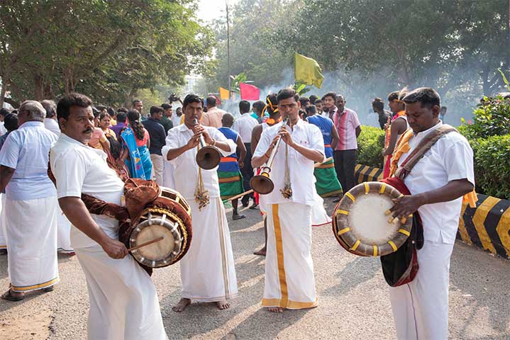 Pongal Day Celebrated at AVIT
