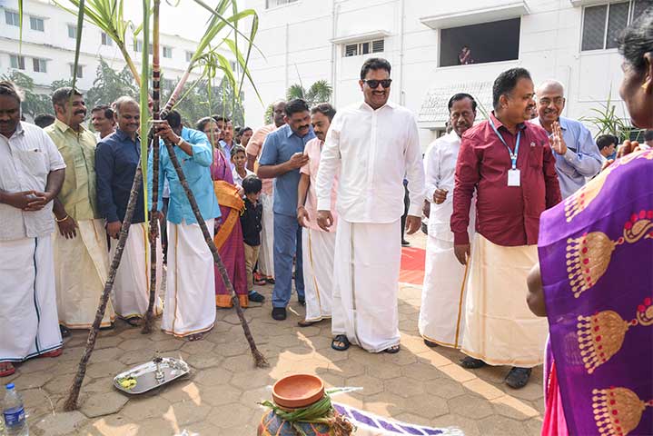 Pongal Day Celebration 2019- Aarupadai Veedu Institute of Technology
