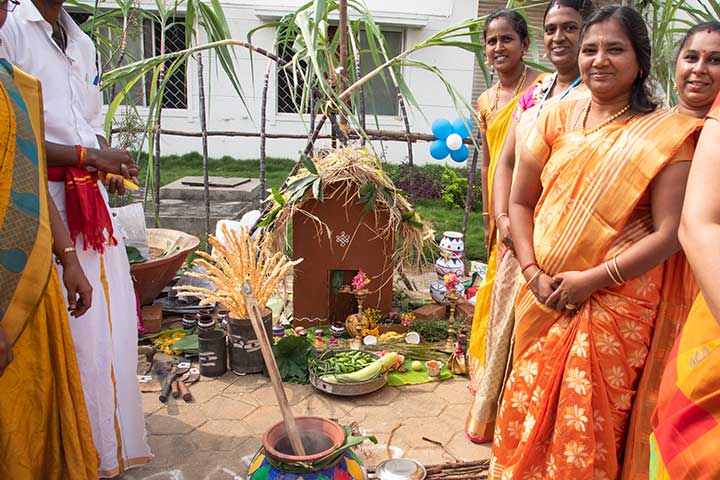 Pongal Day Celebration at Aarupadai Veedu Institute of Technology
