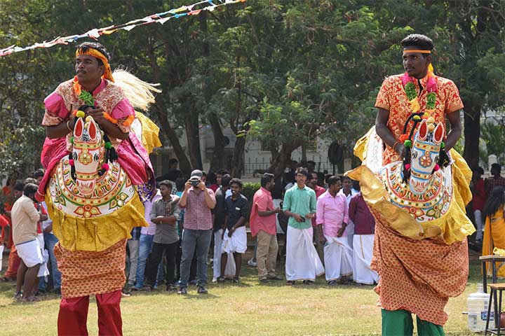 Horse dance in AVIT Pongal Celebration- 2019
