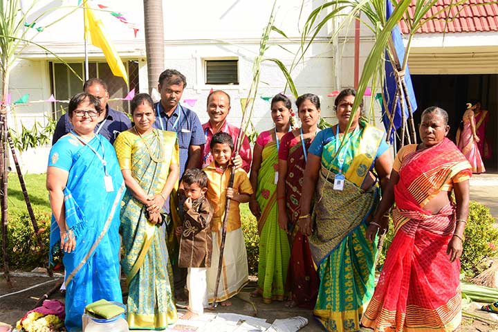Pongal Day Celebrated at AVIT
