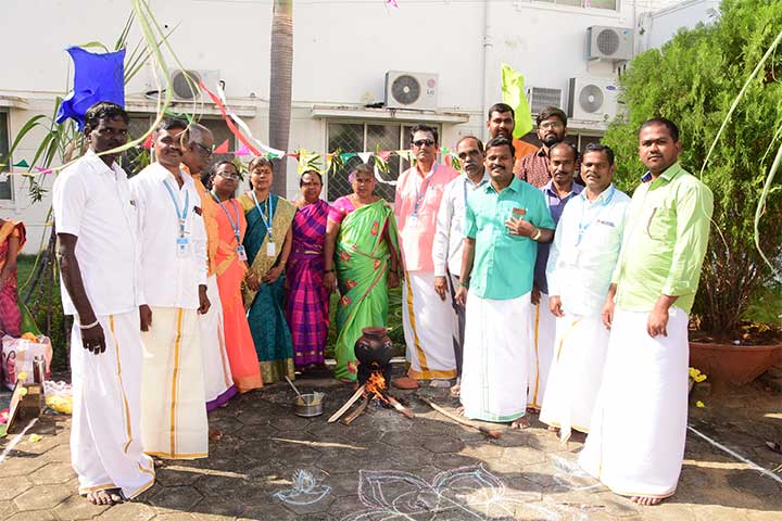 Aarupadai Veedu Institute of Technology Pongal Celebration
