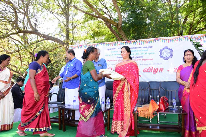 The day of Pongal Celebration 2020- Aarupadai Veedu Institute of Technology
