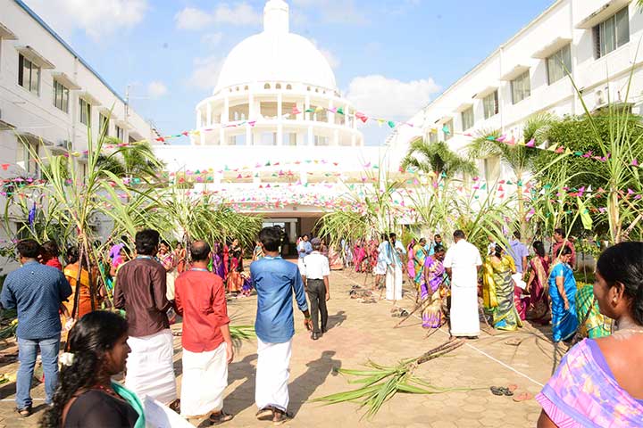 Rangoli in AVIT Pongal Day Celebration- 2020
