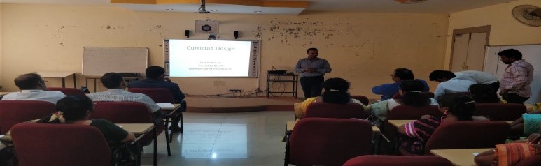 One day workshop on Curricula Design by Dr.A.Rathinam at AVIT
